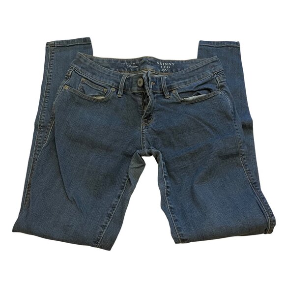 The Limited Denim - The Limited Womens Skinny Leg Denim Jeans Size 2 Medium wash